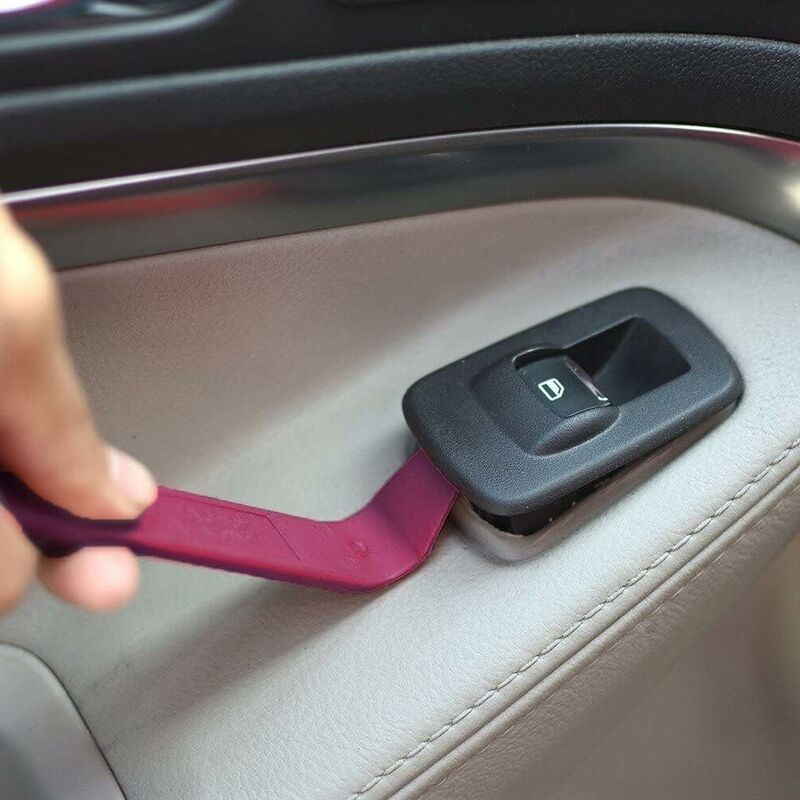 Car Stereo Removal Tool, Plastic Door Panel Pry Tool, Breaker Tool, Screwdriver, Four-Piece Set, Plastic V1237-ZY-203-0961
