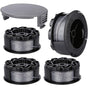 Line spool for BOSCH UniversalGrassCut Trimmer 18 18-26 18-260 F016800570 with cap (4 pieces) V1237-ZY-203-0984