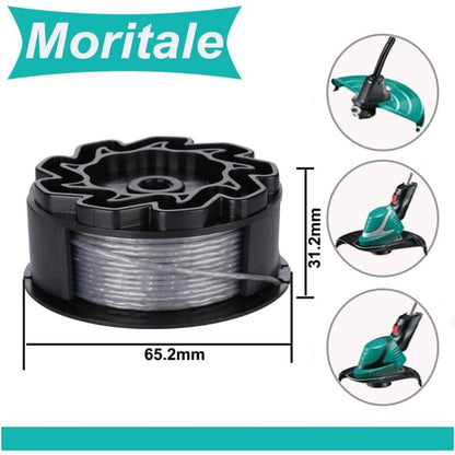 Line spool for BOSCH UniversalGrassCut Trimmer 18 18-26 18-260 F016800570 with cap (4 pieces) V1237-ZY-203-0984