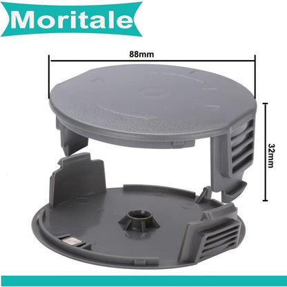 Line spool for BOSCH UniversalGrassCut Trimmer 18 18-26 18-260 F016800570 with cap (4 pieces) V1237-ZY-203-0984