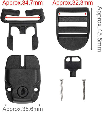 4-pack spa cover for hot tub with key for broken latch replacement repair accessories V1237-ZY-203-1010