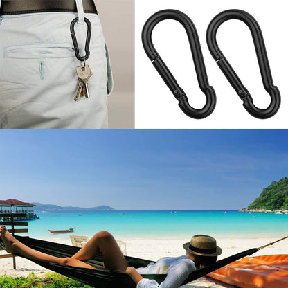 20 pcs Small Carabiners, Multifunctional Aluminum D-ring Clips_max V1237-ZY-203-1027
