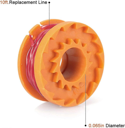 12-pack Trimmer Line for Worx 20V Trimmers, Durable Replacement Spool for Pool Cover and Edge Trimmers, V1237-ZY-203-1056