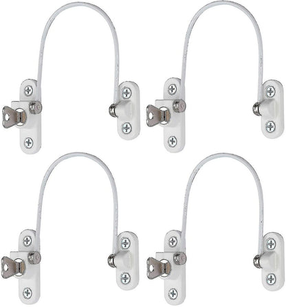 pcs Window Limiter, Window Stopper, Childproof Window Lock, Window Lock, Door Lock - Black V1237-ZY-203-1066