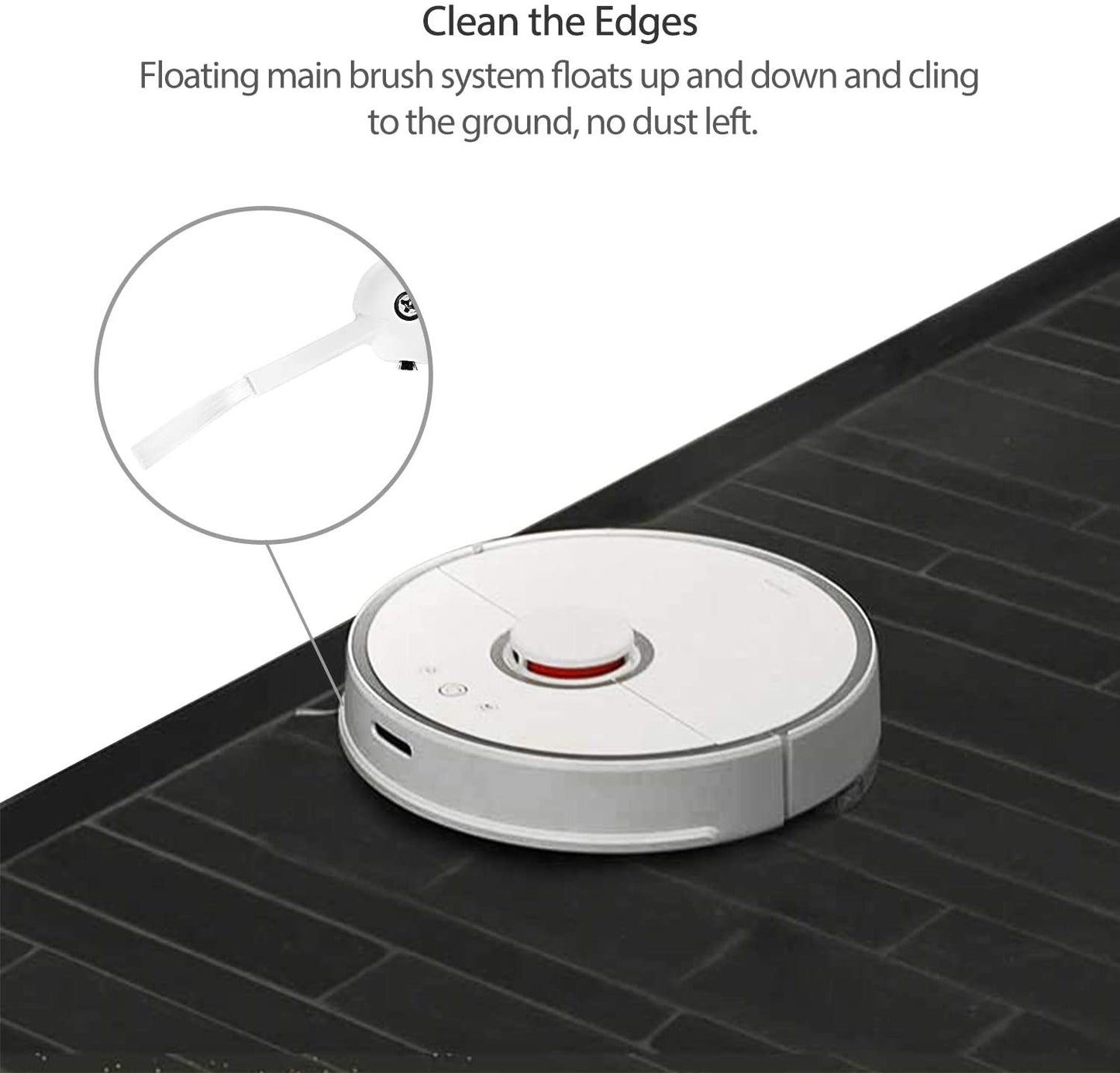 Roborock E4, S5, S5 Max Accessory Kit - 11 Parts for Xiaomi Vacuum Cleaner V1237-ZY-203-1068