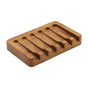 Wooden Soap Dish 2pcs, Soap Holder in Natural Teak, Soap Container for Shower, Bathroom, Kitchen, Bathtub, V1237-ZY-203-1088