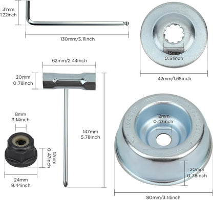 Universal Brushcutter Head Nut Kit, for Stihl Brushcutter FS55 FS V1237-ZY-203-1092
