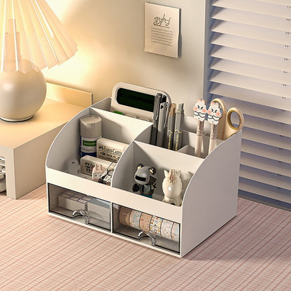 Desktop Storage Box White/Blue/Pink Paper Boxes Type Other Blue V1237-ZY-203-1102