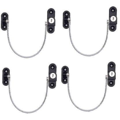 pcs Window Limiter, Window Stopper, Childproof Window Lock, Window Lock, Door Lock - White V1237-ZY-203-1132