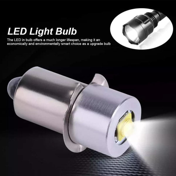 P13.5S DC6V-24V/3-12V LED Upgrade Lights White Maglite Flashlight 3-12v white V1237-ZY-203-1140