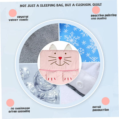 Sleeping bag for children, cozy cartoon design for boys and girls V1237-ZY-203-1201