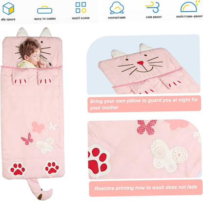 Sleeping bag for children, cozy cartoon design for boys and girls V1237-ZY-203-1201