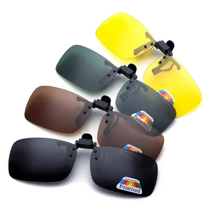 Clip On - Flip Up - Sunglasses - UV400 - (2-pack) V1237-ZY-203-1213