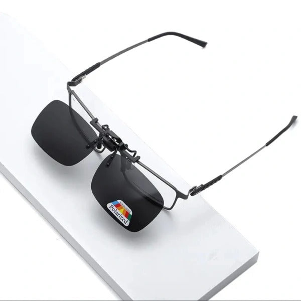 Clip On - Flip Up - Sunglasses - UV400 - (2-pack) V1237-ZY-203-1213