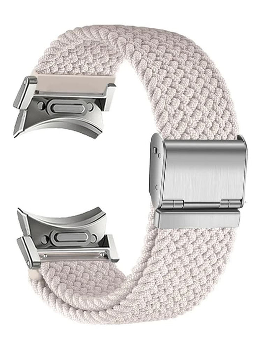 20mm Compatible with Samsung Galaxy Watch 4/5/6/pro/classic 45mm 44mm 40mm 43mm 47mm No Gaps Nylon Strap V1237-ZY-203-1214