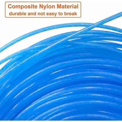Round Nylon Wire Spool for Trimmer Brushcutter Diameter 1.6 mm Length 100 m, Replacement Wire Trimmer V1237-ZY-203-1218
