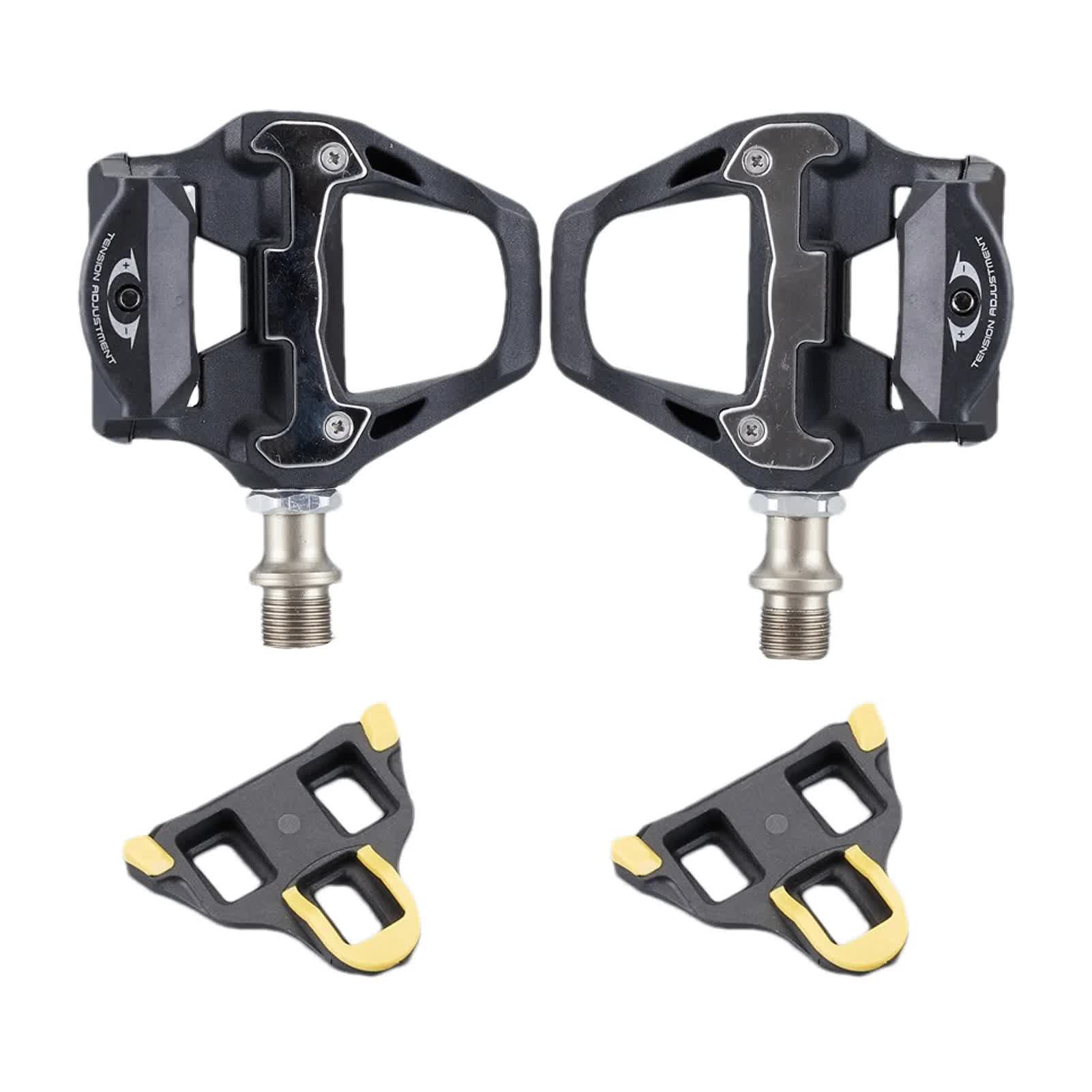 Compatible Shimano Ultegra R8000 SPD-SL Clipless Pedals with SM-SH11 Cleats black V1237-ZY-203-1309