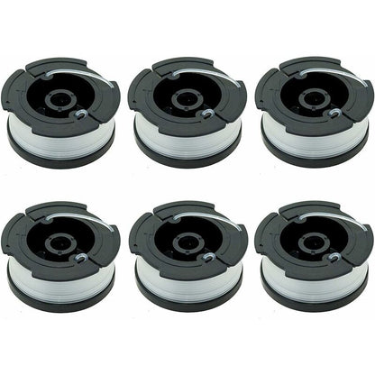 Black & Decker lawn mower spool, 6-pack, black V1237-ZY-203-1317