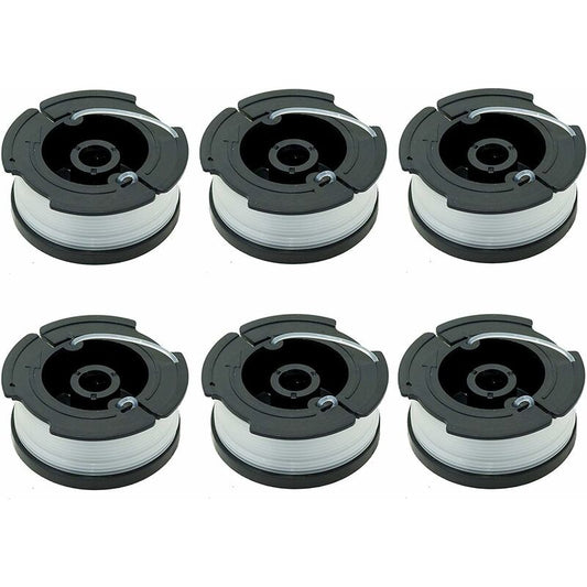 Black & Decker lawn mower spool, 6-pack, black V1237-ZY-203-1317