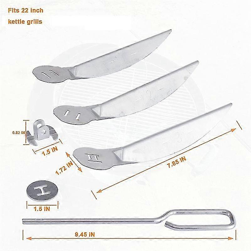 Weber 22-inch One-Touch Ash Cleaning System, Fits Master-Touch/Performer/Original Series Grills (FMY) Silver V1237-ZY-203-1318