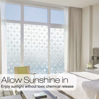 Static Cling Window Film, Privacy Window Film Blackout Reusable V1237-ZY-203-1330