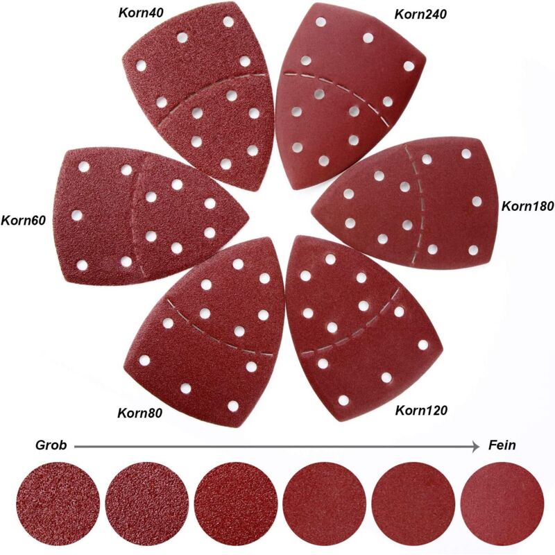 Bosch PSM Sandpaper 105x152mm, P40 Grit, 60-Pack for PSM 100A, PSM 160, PSM 200 AES V1237-ZY-203-1355