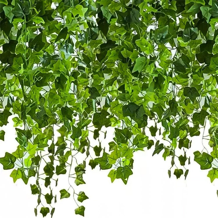 25 meters Ivy garland / Leaf garland - 2 m long Green V1237-ZY-203-1384