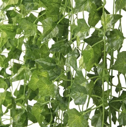 25 meters Ivy garland / Leaf garland - 2 m long Green V1237-ZY-203-1384