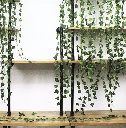 25 meters Ivy garland / Leaf garland - 2 m long Green V1237-ZY-203-1384