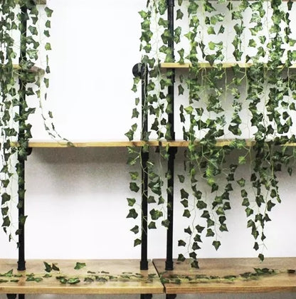 25 meters Ivy garland / Leaf garland - 2 m long Green V1237-ZY-203-1384