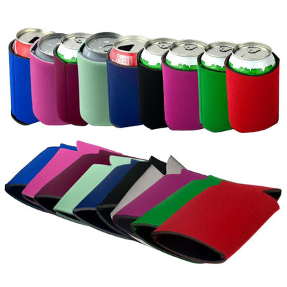 10pcs Neoprene Beer Can Coolers Drink Bottle Holders Insulation Sleeve V1237-ZY-203-1421