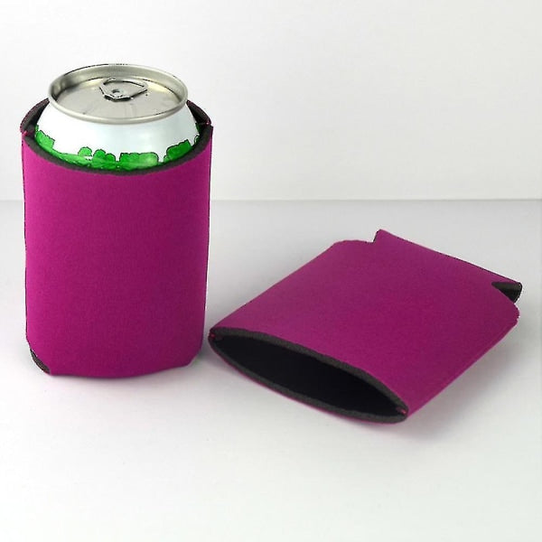 10pcs Neoprene Beer Can Coolers Drink Bottle Holders Insulation Sleeve V1237-ZY-203-1421