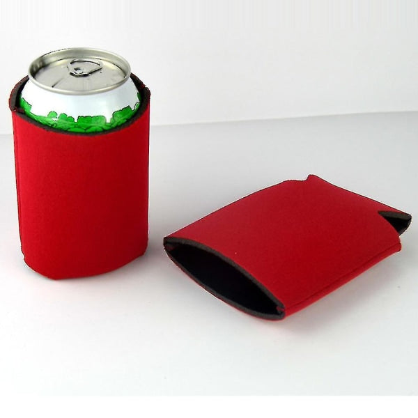10pcs Neoprene Beer Can Coolers Drink Bottle Holders Insulation Sleeve V1237-ZY-203-1421