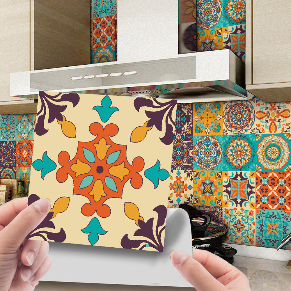 Waterproof Tile Stickers for Kitchen, Furniture, Table 15x15cm - 24 pcs V1237-ZY-203-1572