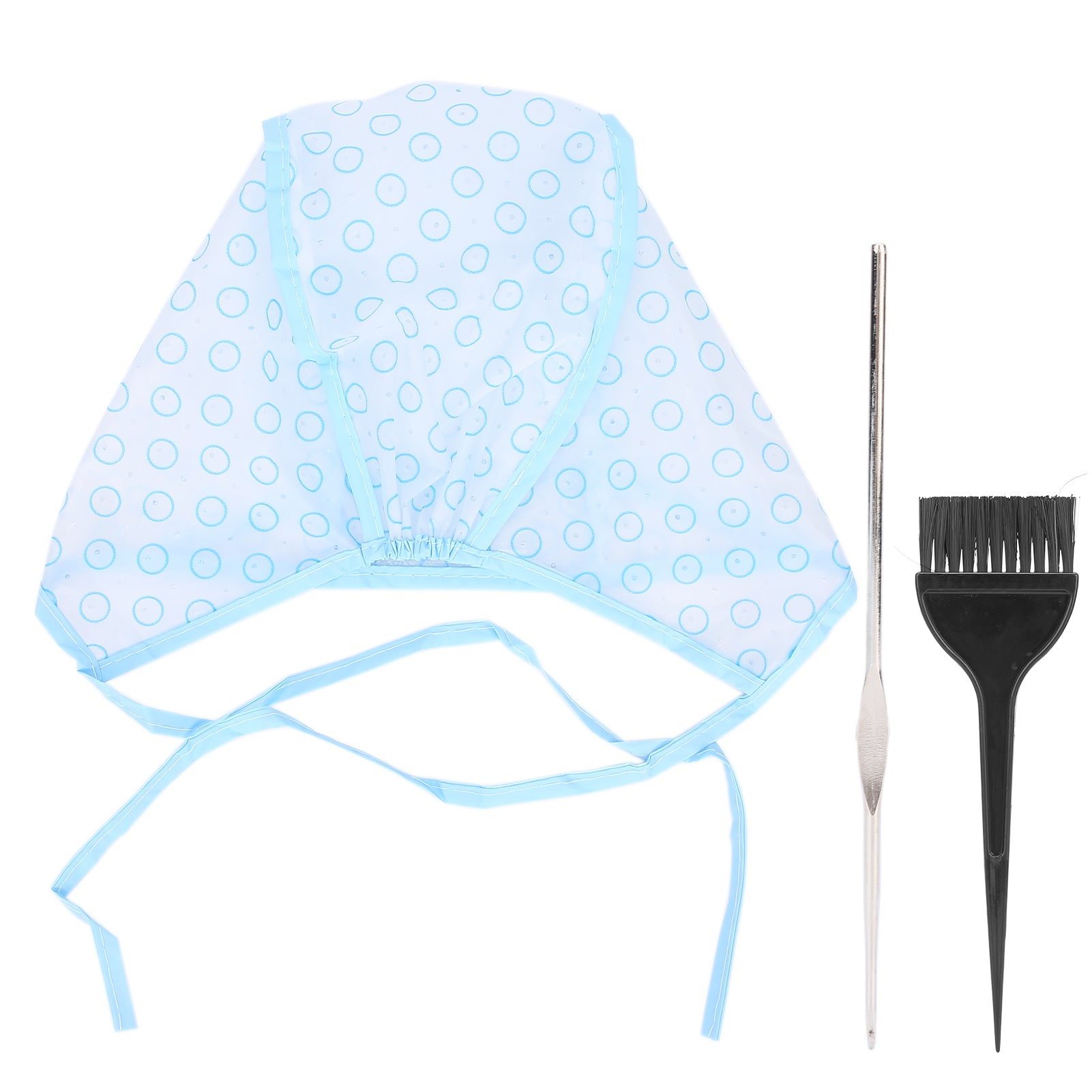 Hair Cap for Curls, Reusable Curl Cap with Hair Dyeing Brushes and Needle V1237-ZY-203-1599