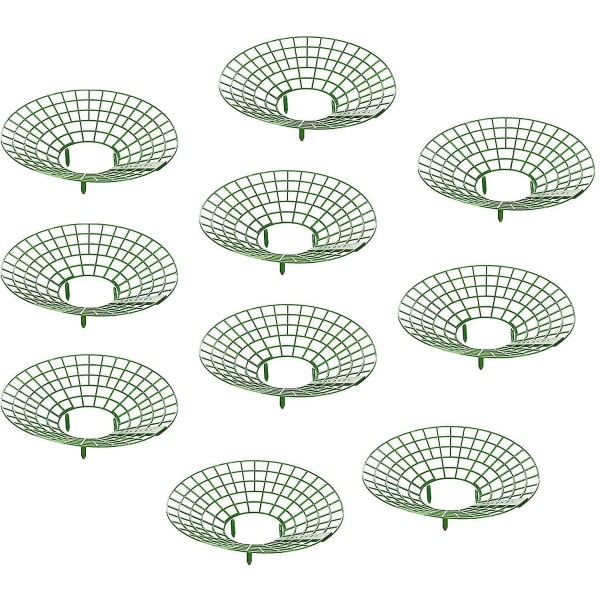 10 pcs Strawberry Plant Support Cages Climbing Rack Strawberry Rack Frame Holder Balcony Planting Rack Fruit V1237-ZY-203-1607
