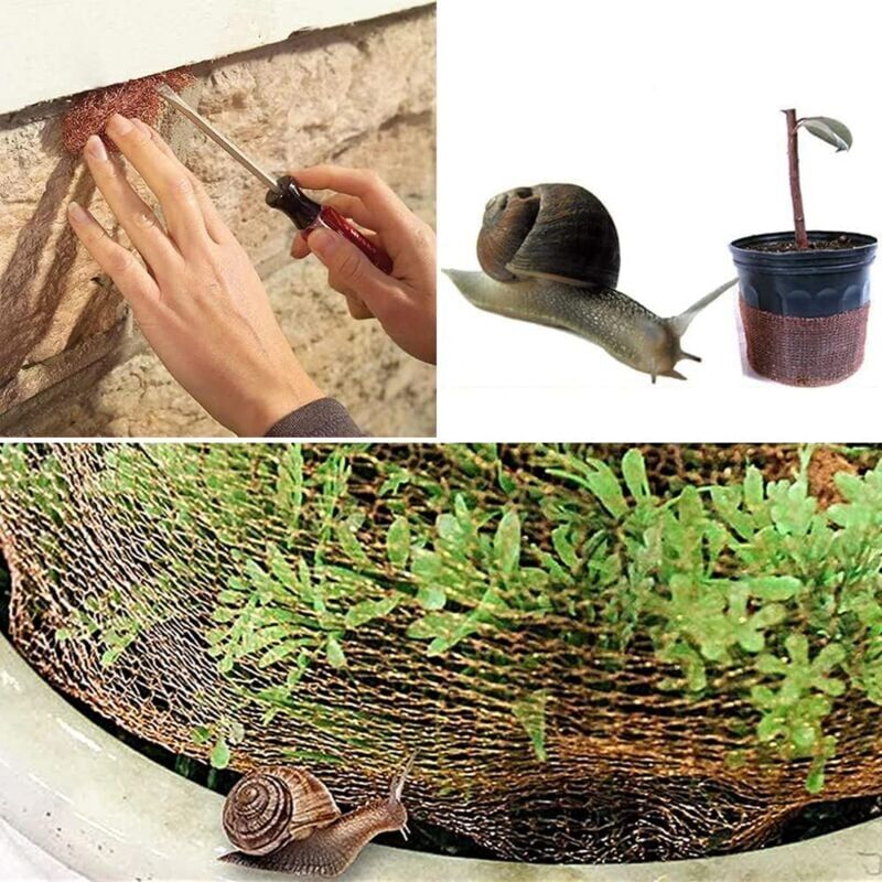 Copper net, 6m roll for snails, mice, birds, nematodes - Garden rodent protection V1237-ZY-203-1620
