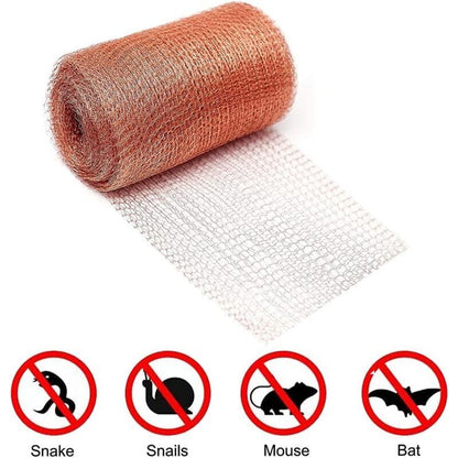 Copper net, 6m roll for snails, mice, birds, nematodes - Garden rodent protection V1237-ZY-203-1620