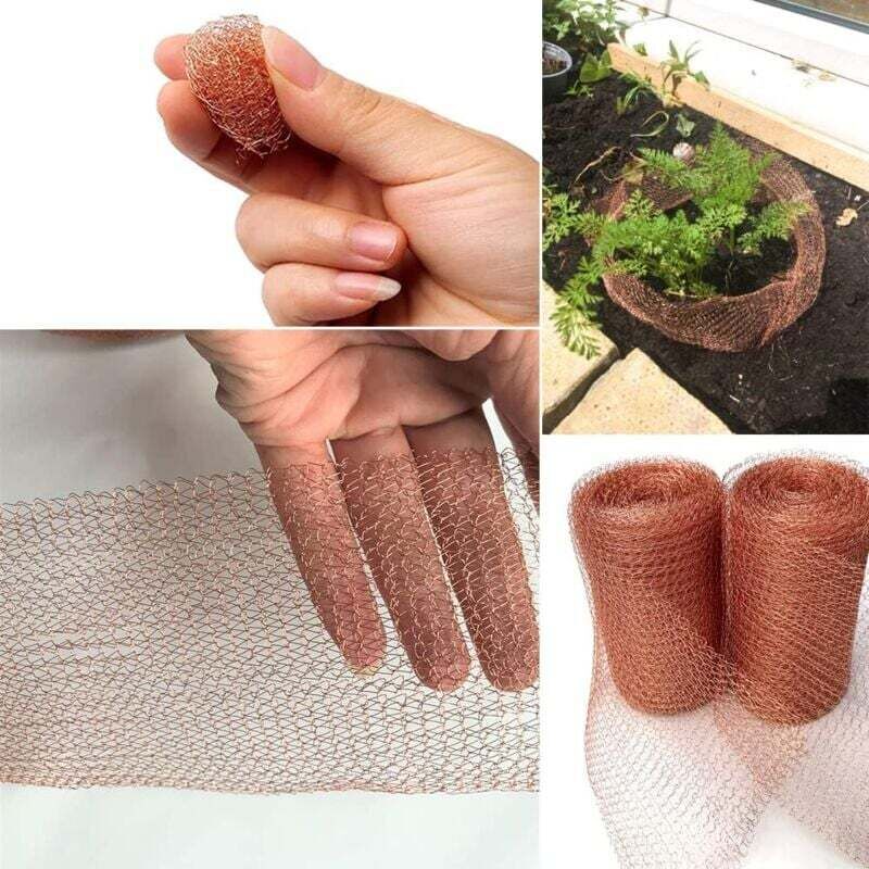 Copper net, 6m roll for snails, mice, birds, nematodes - Garden rodent protection V1237-ZY-203-1620
