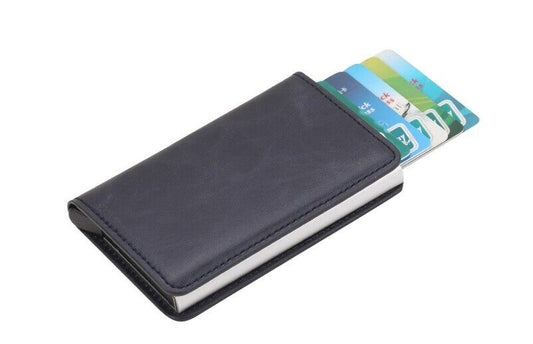 Card Holder with RFID & NFC Protection - Choose your color! Dark blue Dark blue V1237-ZY-203-1648