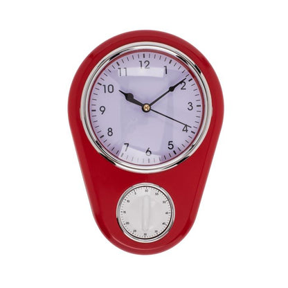 High Quality New Wall Clock & Timer - Clock with Timer Function Blue blue blue 435 V1237-ZY-203-1665