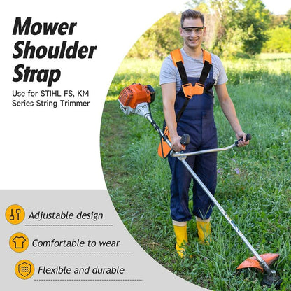 Universal Adjustable Comfort Double Strap Harness for Brushcutter Lawn Mower V1237-ZY-203-1719