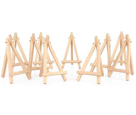 10 pcs Mini easels, wooden board display, photo memo holder, place card holder, 9*16 cm V1237-ZY-203-1742