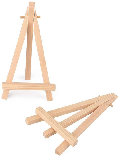 10 pcs Mini easels, wooden board display, photo memo holder, place card holder, 9*16 cm V1237-ZY-203-1742