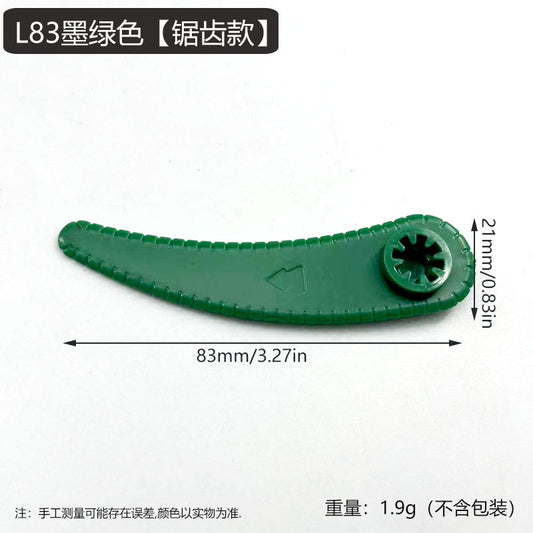 24-pack Bosch Grass Trimmer Blades for Bosch Durablade Art 23-18 LI Art 26-18 LI Grass Trimmers, Replacement V1237-ZY-203-1748