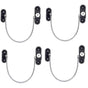 pcs Window Limiters, Window Limiters, Childproof Window Locks, Window Locks, Door Locks - Black V1237-ZY-203-1751