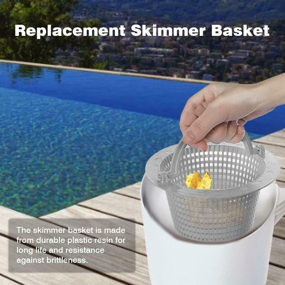 Universal Replacement Skimmer Basket Plastic Skimmers for Above Ground Pools No Handle V1237-ZY-203-1785
