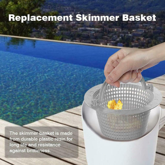 Universal Replacement Skimmer Basket Plastic Skimmers for Above Ground Pools No Handle V1237-ZY-203-1785