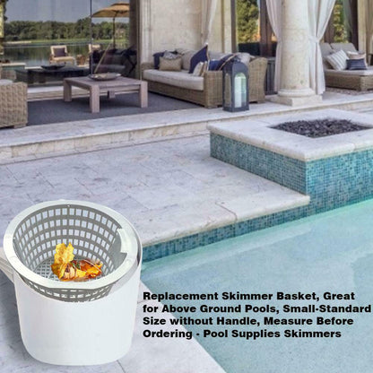 Universal Replacement Skimmer Basket Plastic Skimmers for Above Ground Pools No Handle V1237-ZY-203-1785