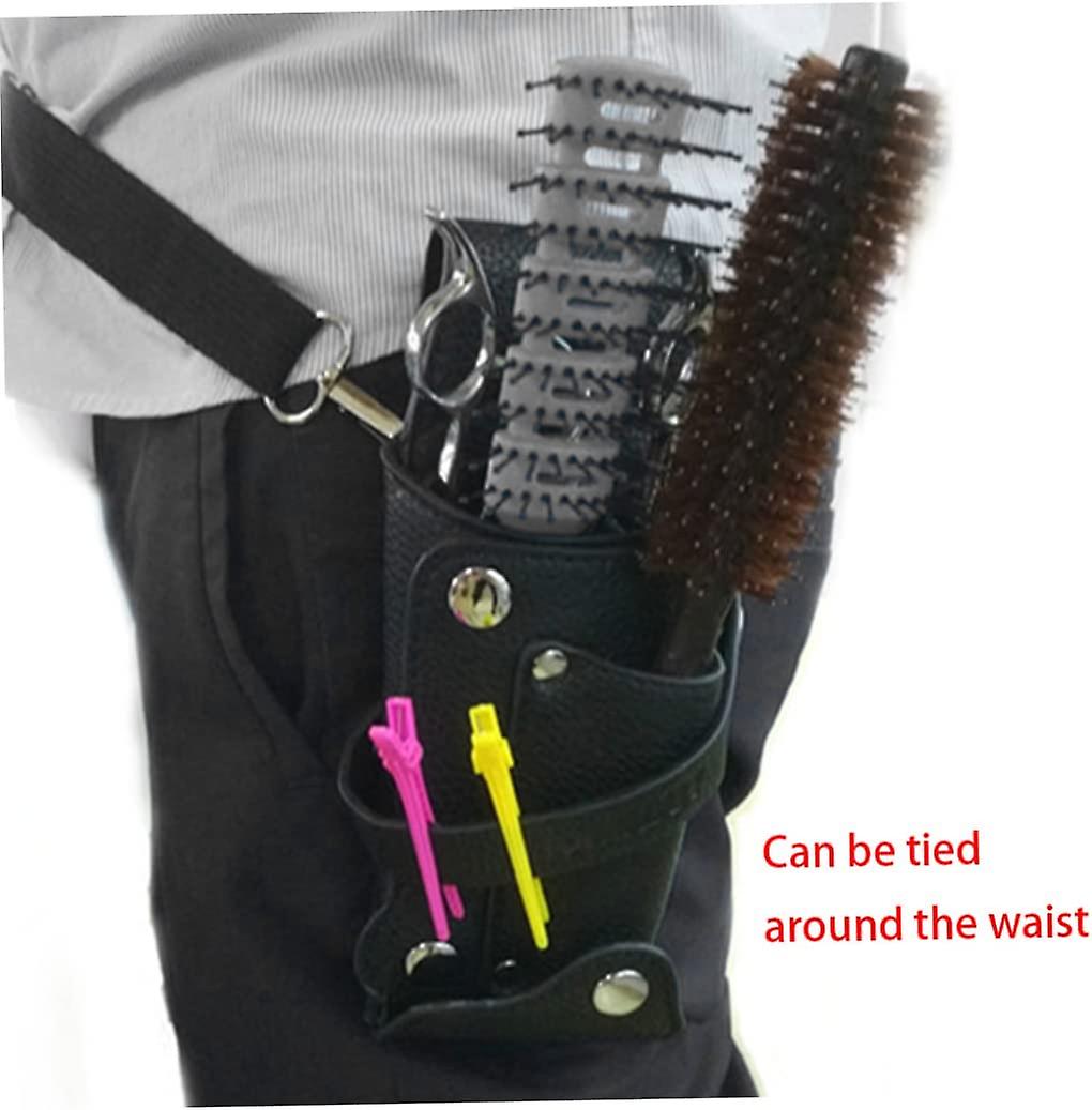 Waist Bag Scissors Comb Bag Hairdressing Tools Pockets Salon Leather Barber Pockets Universal V1237-ZY-203-1796